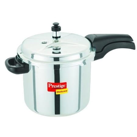 Prestige Prestige PDSSPC5.5 Deluxe Stainless Steel Pressure Cooker - 5.5 Litres PDSSPC5.5